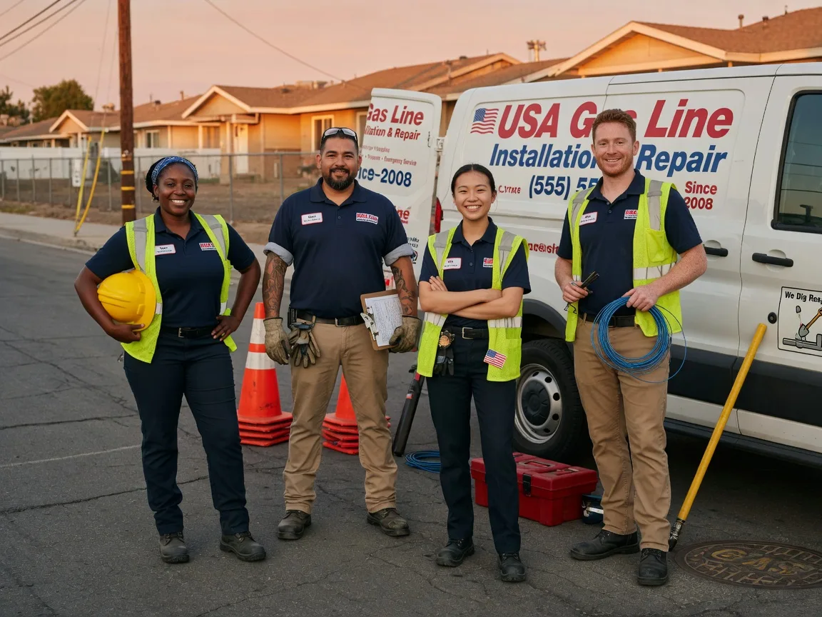Gas Line Installation company in Gilman, IA